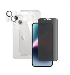 PanzerGlass f&uuml;r iPhone 14 Bundle Privacy Glass+Case