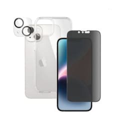 PanzerGlass f&uuml;r iPhone 14 Bundle Privacy Glass+Case