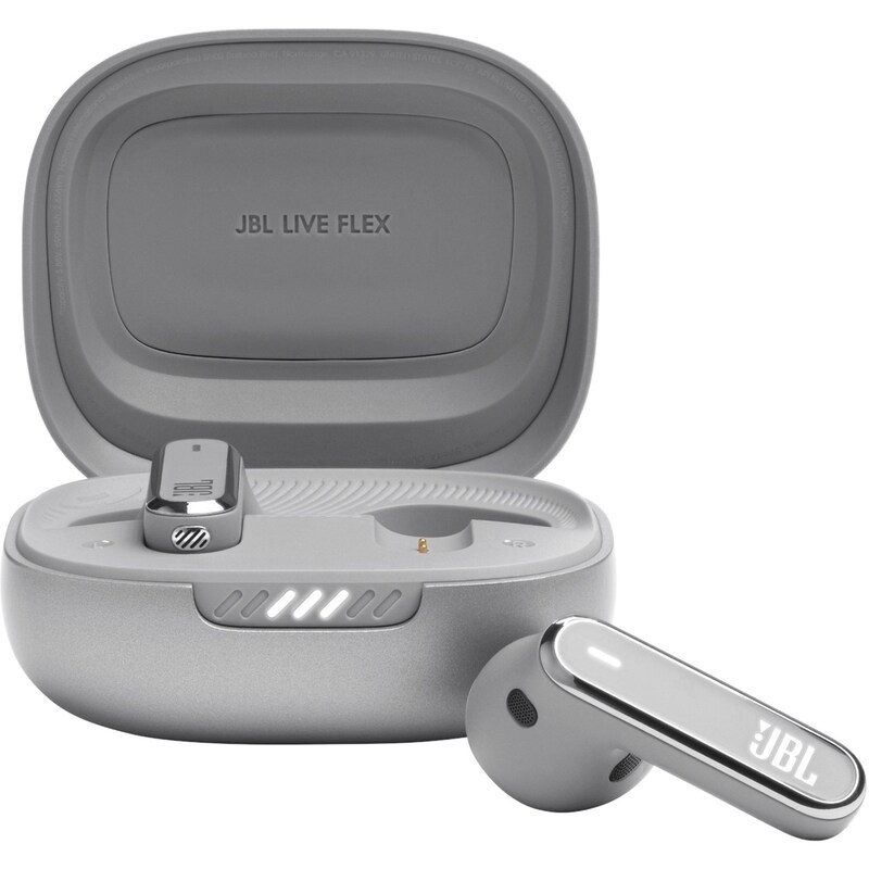 JBL LIVE Flex True Wireless In-Ear Bluetooth Kopfhörer silber