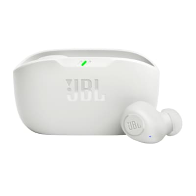 Smartwatch,Bluetooth günstig Kaufen-JBL Wave Buds True Wireless In-Ear Bluetooth Kopfhörer weiß. JBL Wave Buds True Wireless In-Ear Bluetooth Kopfhörer weiß <![CDATA[• Typ: True-Wireless-Kopfhörer - geschlossen • Übertragung: Bluetooth 5.2 • Einsatzgebiet: Street