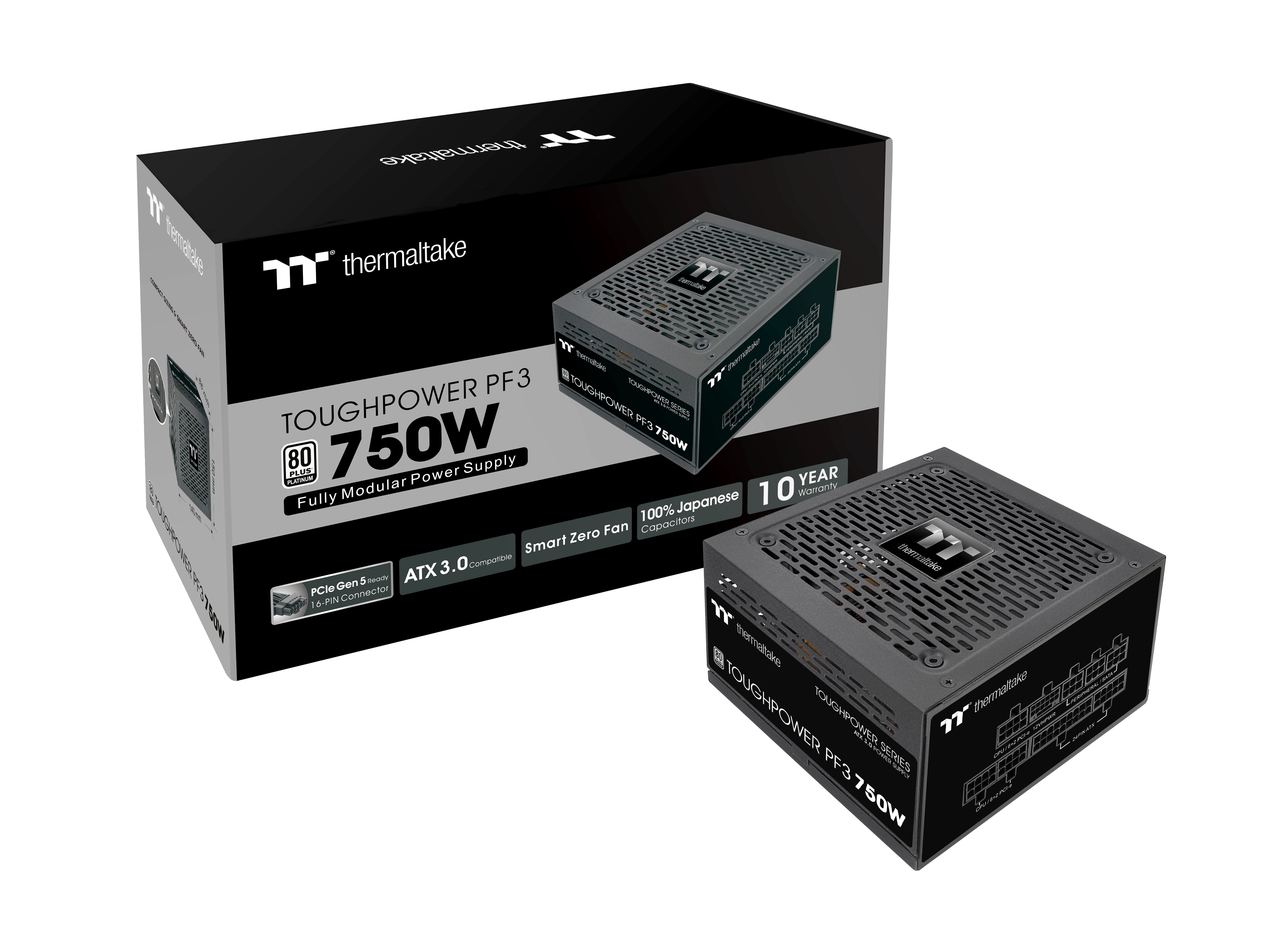 Thermaltake ToughPower PF3 750W Gen 5 Netzteil ATX 3.0 80+ Platinum