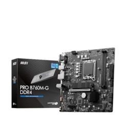 MSI PRO B760M-G DDR4 mATX Mainboard Sockel 1700 M.2/HDMI/DP/USB3.2