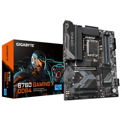 700 HD günstig Kaufen-GIGABYTE B760 GAMING X DDR4 ATX Mainboard Sockel 1700 M.2/HDMI/DP. GIGABYTE B760 GAMING X DDR4 ATX Mainboard Sockel 1700 M.2/HDMI/DP <![CDATA[• ATX Mainboard mit Sockel Intel 1700 für Intel Core 13. Generation-CPU • Intel B760-Chipsatz, Intel HD Grap