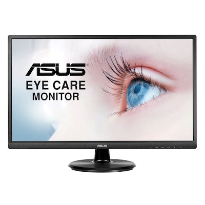 Eye Care günstig Kaufen-ASUS VA249HE 60,5cm (23,8") FHD VA Office Monitor 16:9 HDMI/VGA 60Hz 5ms EyeCare. ASUS VA249HE 60,5cm (23,8") FHD VA Office Monitor 16:9 HDMI/VGA 60Hz 5ms EyeCare <![CDATA[• Energieeffizienzklasse: F • Größe: 60.5 cm(23,8 Zoll) 16:9, Auflös