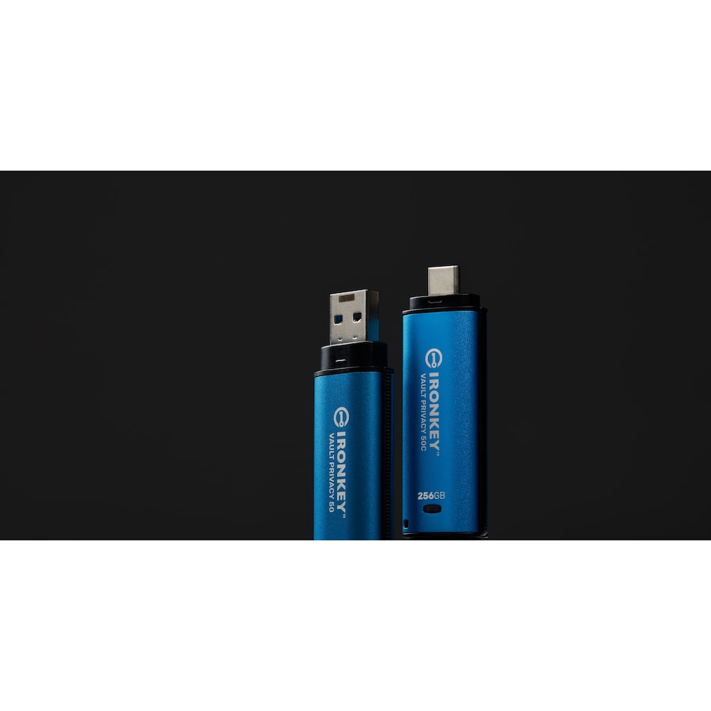 Kingston 128 GB IronKey Vault Privacy 50C Verschlüsselter USB-Stick USB 3.2