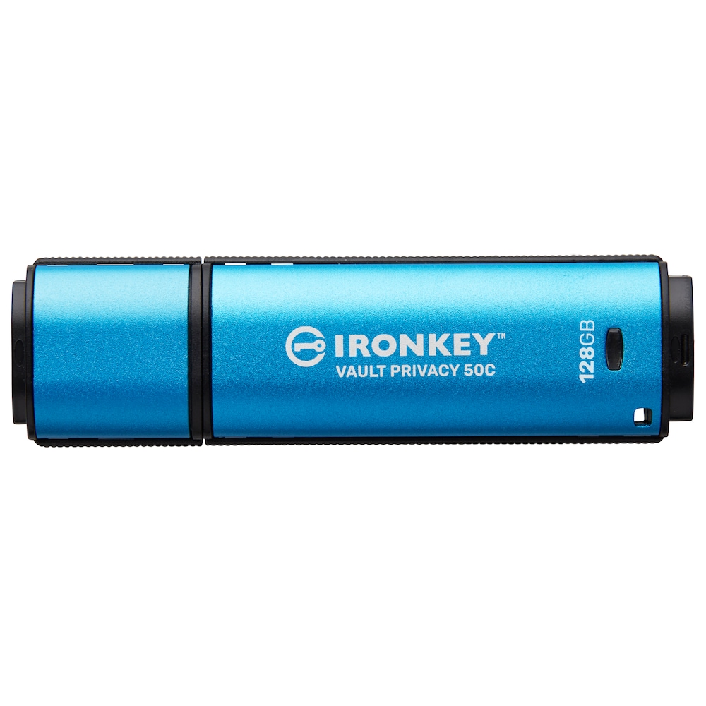 Kingston 128 GB IronKey Vault Privacy 50C Verschlüsselter USB-Stick USB 3.2