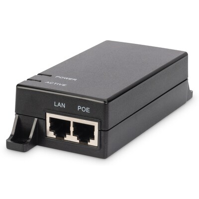 802 V günstig Kaufen-DIGITUS Gigabit Ethernet PoE Injektor, 802.3af, 15,4 W. DIGITUS Gigabit Ethernet PoE Injektor, 802.3af, 15,4 W <![CDATA[• Übertragung von Daten und Strom über die vorhandenen Netzwerkkabel • IEEE 802.3at-konform (PoE+), Ausgangsleistung bis zu 15,4 