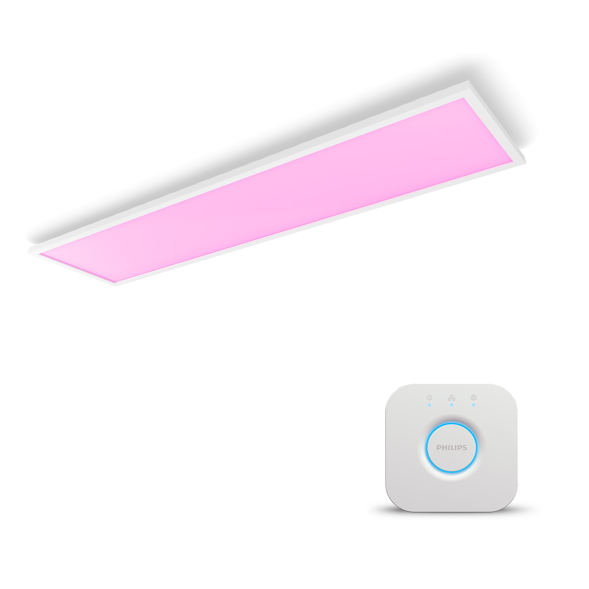 *Philips Hue White &amp;amp; Col. Amb. Surimu Panel 120x30cm inkl. Bridge &amp;amp; Nest Mini