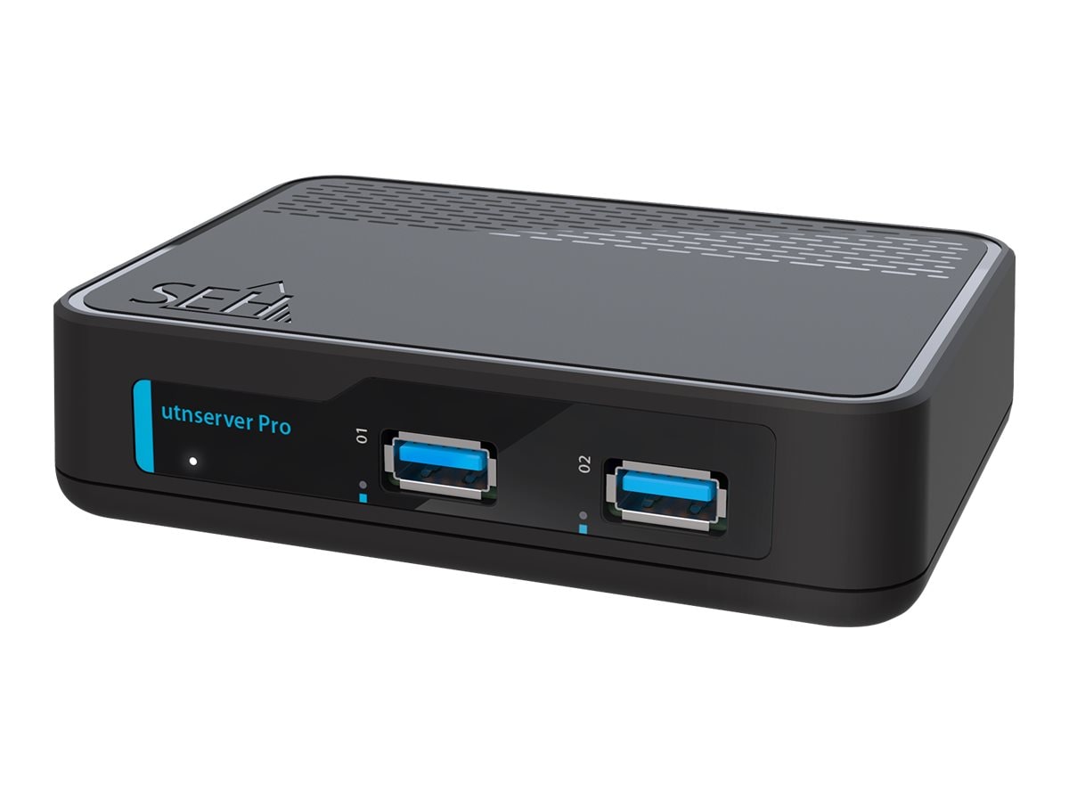 SEH utnserver Pro (M05130) Ger&auml;teserver LAN 2 USB-Ports