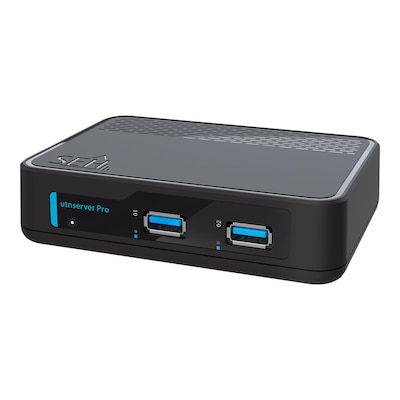 USB A günstig Kaufen-SEH utnserver Pro (M05130) Geräteserver LAN 2 USB-Ports. SEH utnserver Pro (M05130) Geräteserver LAN 2 USB-Ports <![CDATA[• Schnittstellen: 1x 1000Base-T RJ-45 & 2 x USB-A 3.2 Gen 1 Ports • TCP/IP, DHCP, DNS, Bonjour, HTTPs, IPv4 • Produkt
