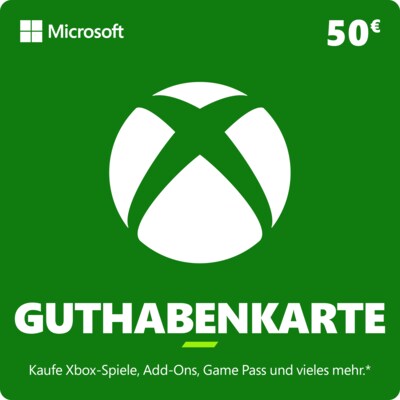 KA 50 günstig Kaufen-Xbox Guthabenkarte 50 EUR. Xbox Guthabenkarte 50 EUR <![CDATA[• Anbieter/Vertragspartner: Microsoft / Xbox • Guthaben/UVP: 50EUR • Produktart: Digitaler Code per E-Mail • Code nur in Deutschland einlösbar]]>. 