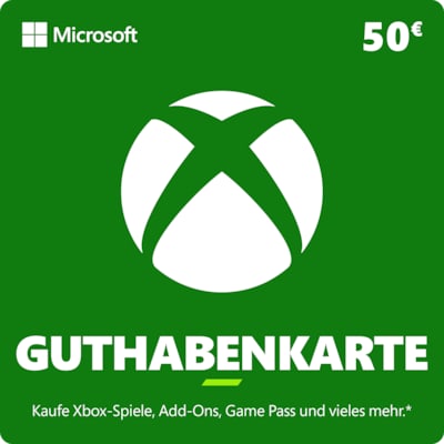 Of S  günstig Kaufen-Xbox Guthabenkarte 50 EUR. Xbox Guthabenkarte 50 EUR <![CDATA[• Anbieter/Vertragspartner: Microsoft / Xbox • Guthaben/UVP: 50EUR • Produktart: Digitaler Code per E-Mail • Code nur in Deutschland einlösbar]]>. 