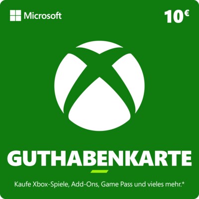 digital Digitaler günstig Kaufen-Xbox Guthabenkarte 10 EUR. Xbox Guthabenkarte 10 EUR <![CDATA[• Anbieter/Vertragspartner: Microsoft / Xbox • Guthaben/UVP: 10EUR • Produktart: Digitaler Code per E-Mail • Code nur in Deutschland einlösbar]]>. 