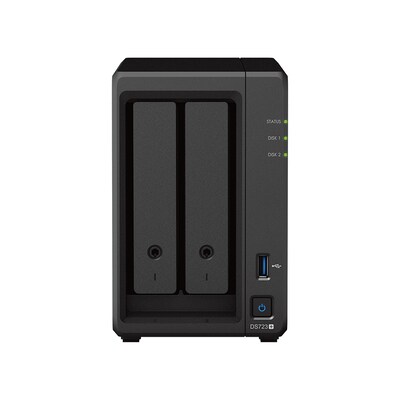 GB DDR4 günstig Kaufen-Synology Diskstation DS723+ NAS System 2-Bay. Synology Diskstation DS723+ NAS System 2-Bay <![CDATA[• 2,6 GHz AMD Ryzen R1600 Dual-Core-Prozessor • 2GB DDR4 ECC RAM • 2x 2,5