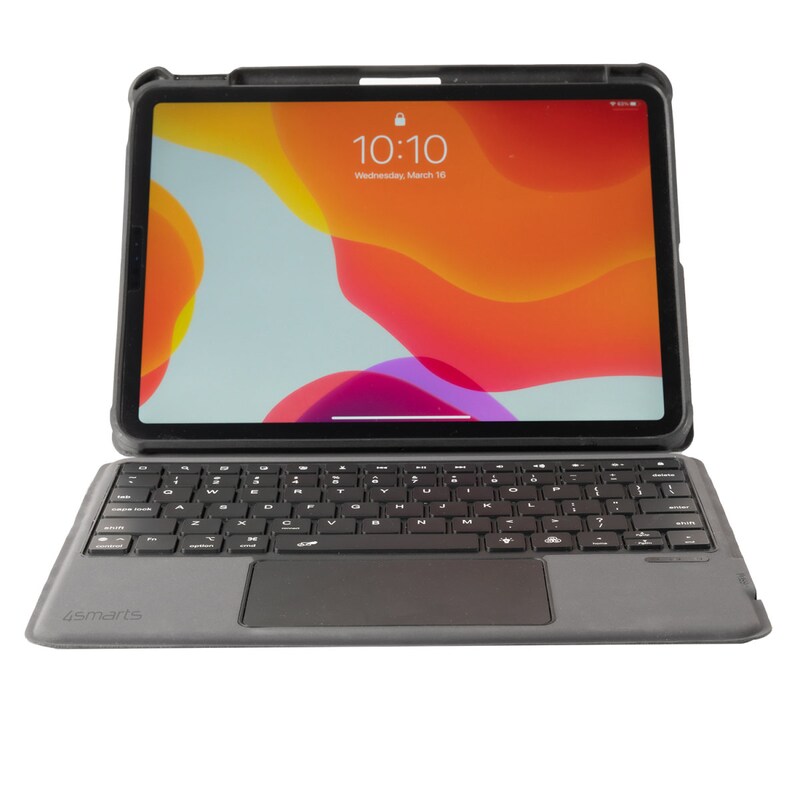4Smarts Tastatur Case 2in1 Solid Pro für iPad 10.9 (2022 10Gen)