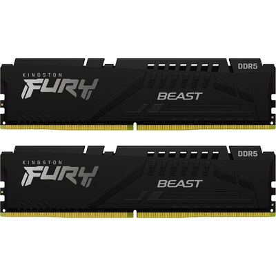 ST 600  günstig Kaufen-16GB (2x8GB) KINGSTON FURY Beast Black EXPO DDR5-5600 CL36 RAM Speicher Kit. 16GB (2x8GB) KINGSTON FURY Beast Black EXPO DDR5-5600 CL36 RAM Speicher Kit <![CDATA[• 8 GB (RAM-Module: 2 Stück) • DDR5-RAM 5600 MHz ECC • CAS Latency (CL) 36 • Anschlu