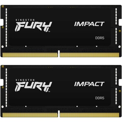 R5 C günstig Kaufen-32GB (2x16GB) KINGSTON FURY Impact DDR5-5600 CL40 RAM Gaming Notebooksp. Kit. 32GB (2x16GB) KINGSTON FURY Impact DDR5-5600 CL40 RAM Gaming Notebooksp. Kit <![CDATA[• 32 GB (RAM-Module: 2 Stück) • DDR 5-RAM 5600 MHz ECC • CAS Latency (CL) 40 • Ans