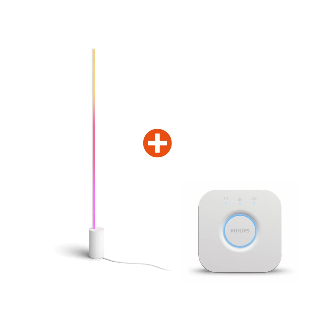 Philips Hue gradient Signe floor lamp - white and coloured light - white - Bild 11