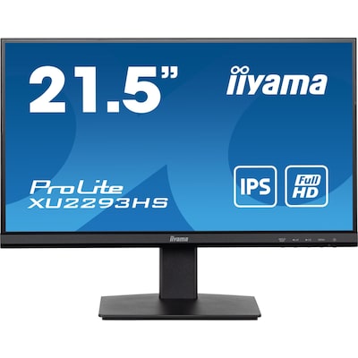 iiyama ProLite XU2293HS-B5 54,6cm (21,5") FHD IPS Office-Monitor HDMI/DP 75Hz