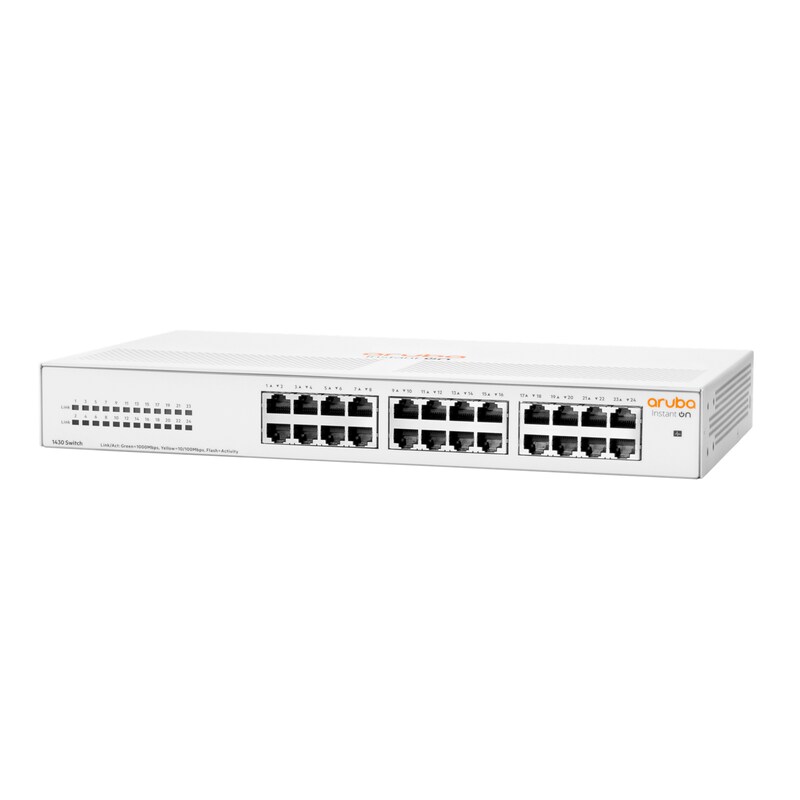 HPE Aruba Instant On 1430 24G 24-Port unmanaged Switch Non-PoE