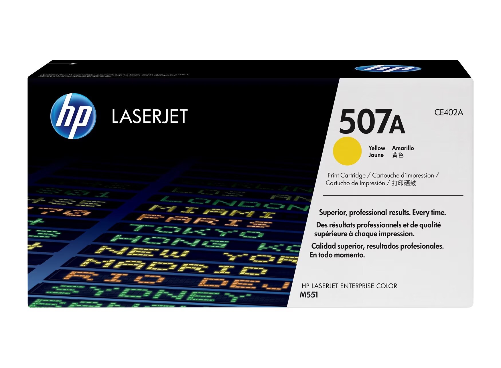 HP CE402A / 507A Original Toner Gelb f&uuml;r ca. 6.000 Seiten