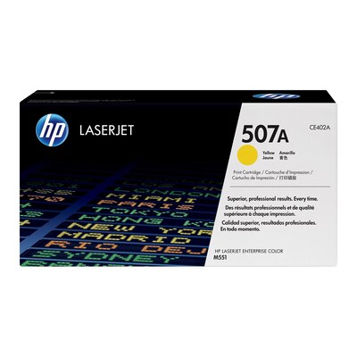 HP CE402A / 507A Original Toner Gelb für ca. 6.000 Seiten