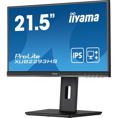 Lite n günstig Kaufen-iiyama ProLite XUB2293HS-B5 54,6cm (21,5") FHD IPS Monitor HDMI/DP 75Hz Pivot. iiyama ProLite XUB2293HS-B5 54,6cm (21,5") FHD IPS Monitor HDMI/DP 75Hz Pivot <![CDATA[• Energieeffizienzklasse: D • Größe: 54,7 cm (21,5 Zoll) 16:9, Auflösung: 