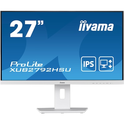 Monitor günstig Kaufen-iiyama ProLite XUB2792HSU-W5 68,6m (27") FHD IPS Monitor DP/VGA/HDMI Pivot. iiyama ProLite XUB2792HSU-W5 68,6m (27") FHD IPS Monitor DP/VGA/HDMI Pivot <![CDATA[• Energieeffizienzklasse: E • Größe: 68,6 cm (27 Zoll) 16:9, Auflösung: 1.920x1.