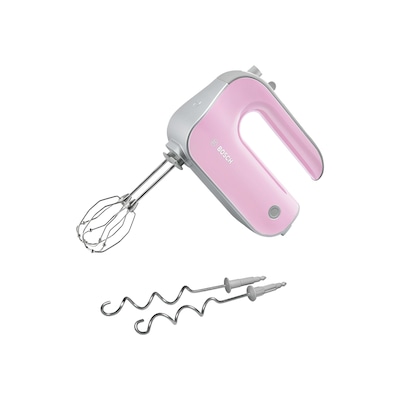 Pink  günstig Kaufen-Bosch MFQ4030K Handrührgerät gentle pink / silber. Bosch MFQ4030K Handrührgerät gentle pink / silber <![CDATA[• 500 Watt Leistung • Moderne Motortechnik: Kraftvoll, leise und leicht • Ergonomisch geformtes Soft-Touch-Gehäuse •