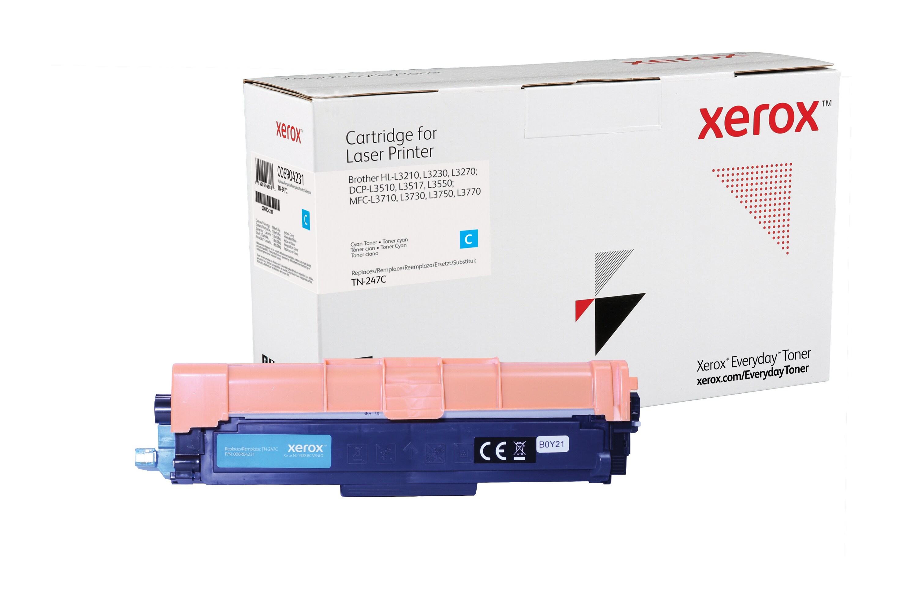 Xerox Everyday Alternativtoner f&uuml;r TN247C Cyan f&uuml;r ca. 2300 Seiten