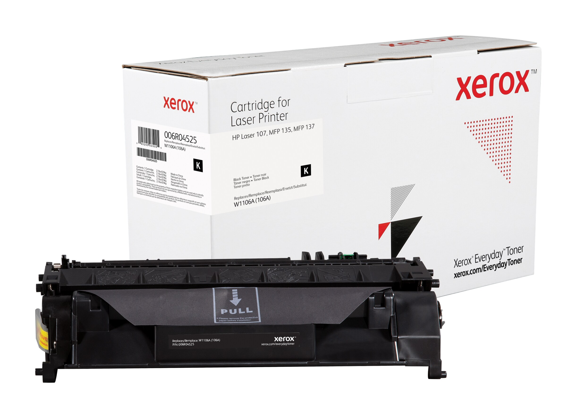 Xerox Everyday Alternativtoner f&uuml;r W1106A Schwarz f&uuml;r ca. 1000 Seiten