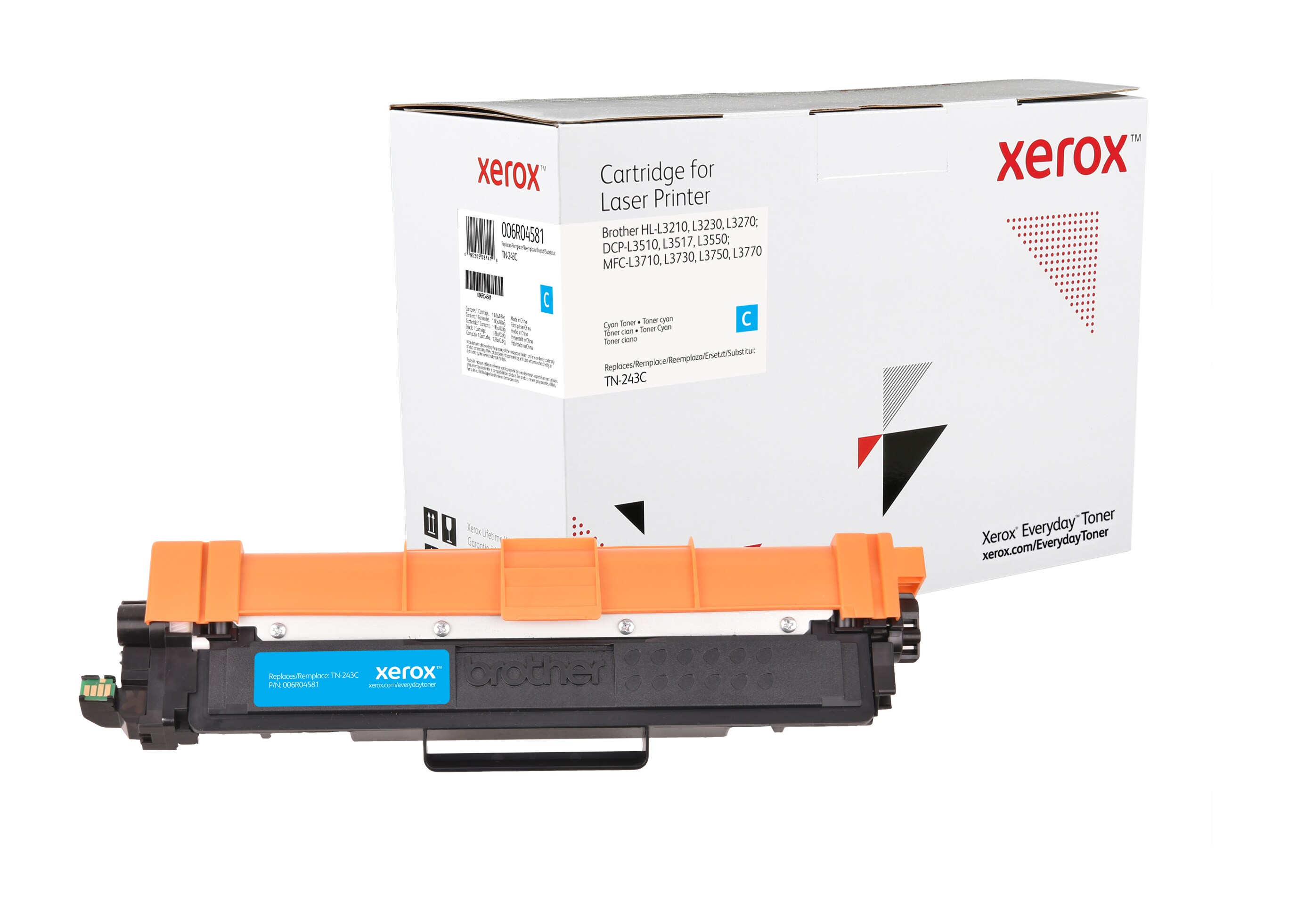 Xerox Everyday Alternativtoner f&uuml;r TN-243C Cyan f&uuml;r ca. 1000 Seiten