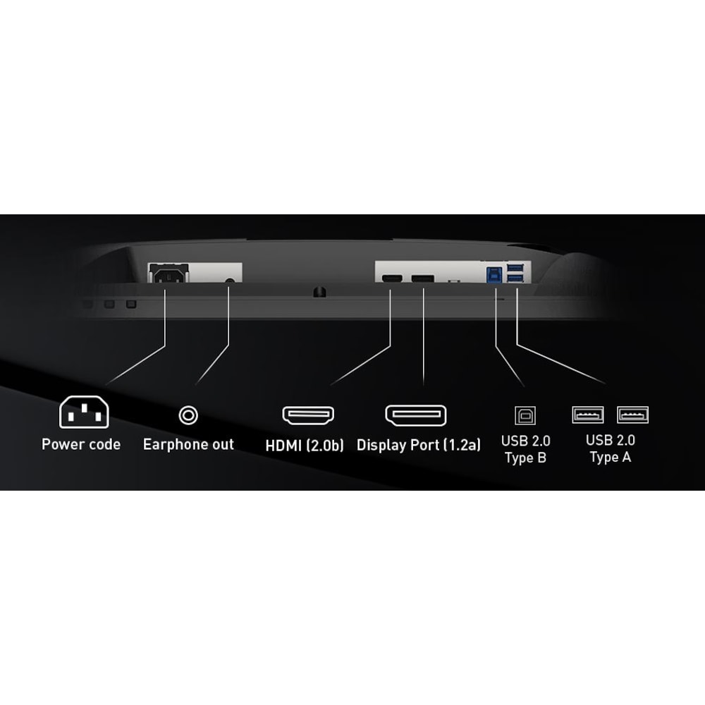 MSI Optix G251PFDE 62,2cm (24.5") FHD IPS Gaming Monitor HDMI/DP 165Hz 1ms