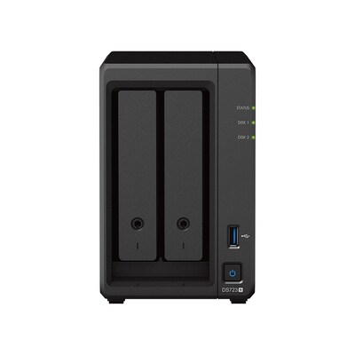 ISK und günstig Kaufen-Synology Diskstation DS723+ NAS System 2-Bay inkl. 2x 8TB Seagate ST8000VN004. Synology Diskstation DS723+ NAS System 2-Bay inkl. 2x 8TB Seagate ST8000VN004 <![CDATA[• 2,6 GHz AMD Ryzen R1600 Dual-Core-Prozessor • 2GB DDR4 ECC RAM • 2x 2,5