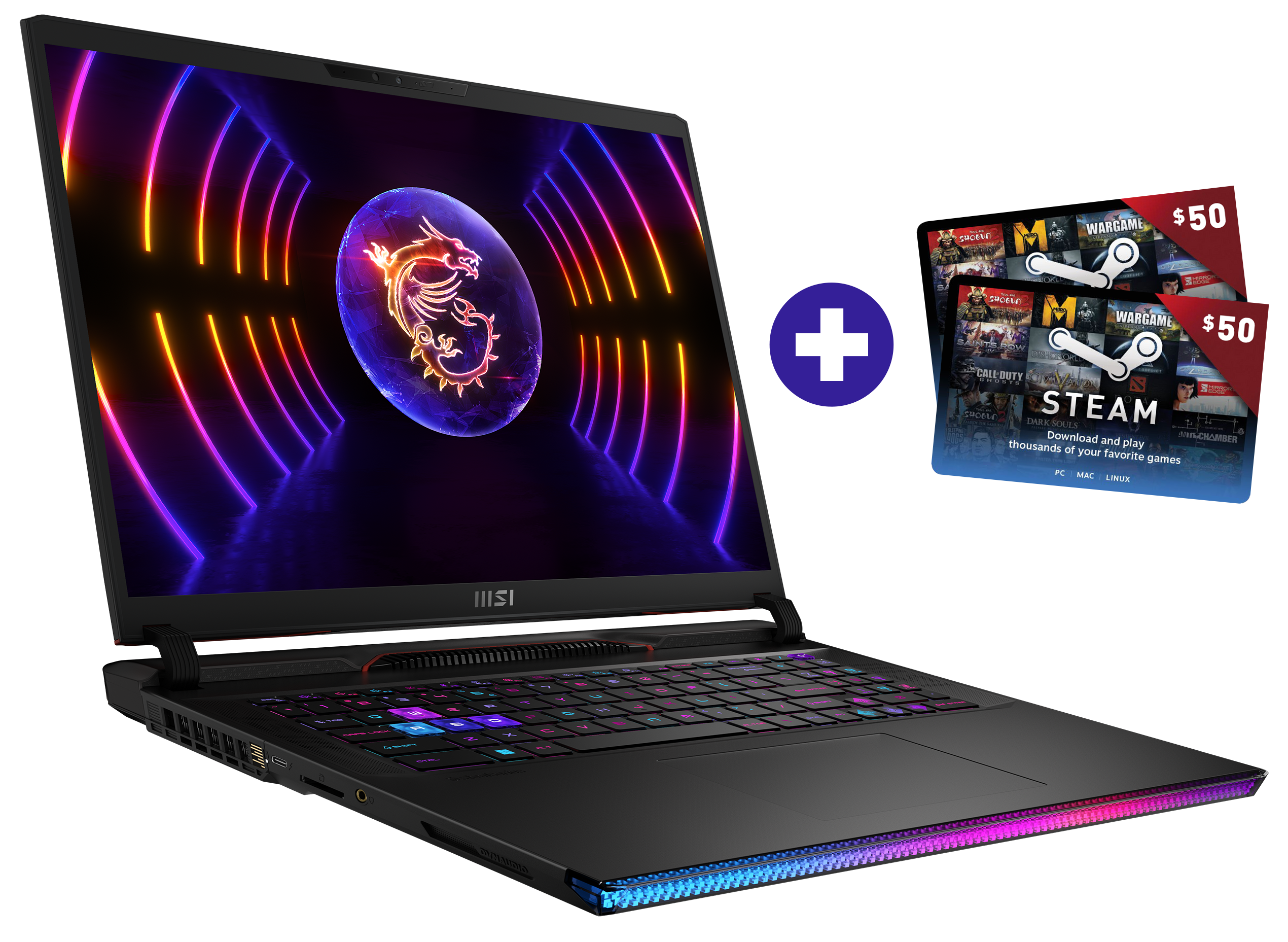 MSI Raider GE78 HX 13VI-018 i9-13980HX 64GB/4TB SSD 17&quot; QHD+ 240Hz RTX4090 W11