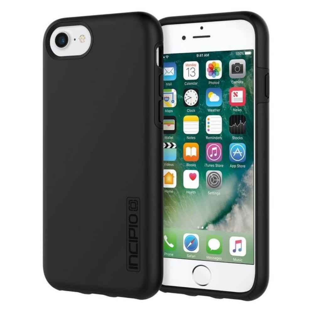 Incipio DualPro Case Apple iPhone SE (2022 &amp; 2020) 8/ 7/ 6S/6, schwarz