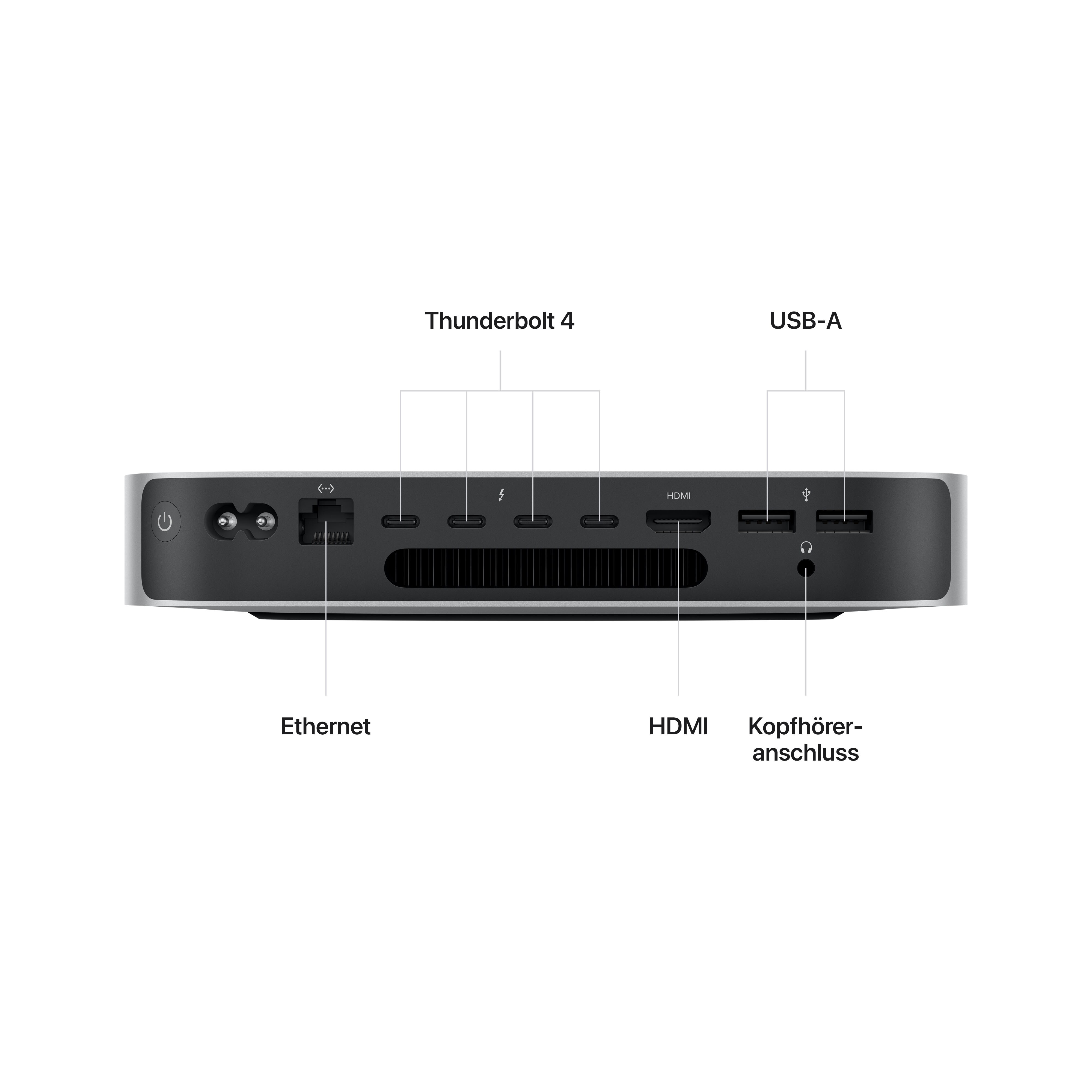 Apple Mac mini 2023 M2 Pro/16/512 GB 10C CPU 16C GPU 10 Gbit BTO ...