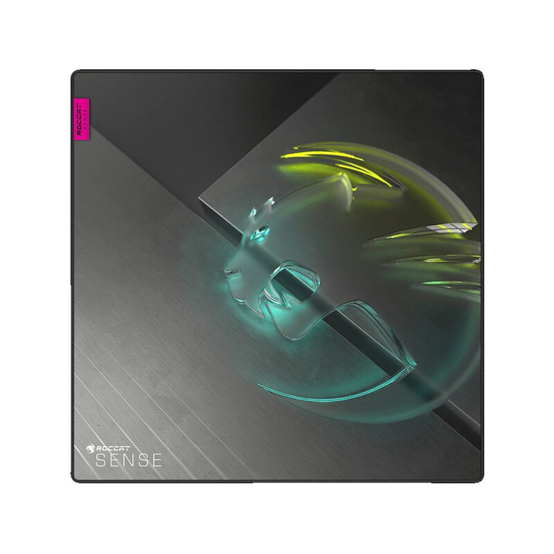 ROCCAT Sense Icon Quadrat Gaming Mauspad schwarz
