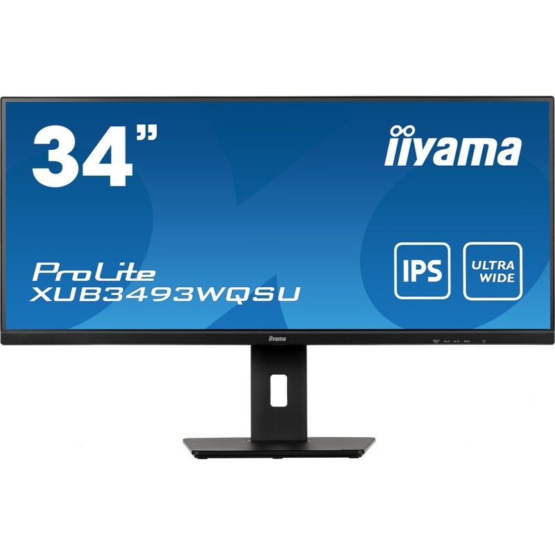 iiyama ProLite XUB3493WQSU-B5 86,4cm (34") 21:9 UWQHD HDMI/DP 4ms IPS