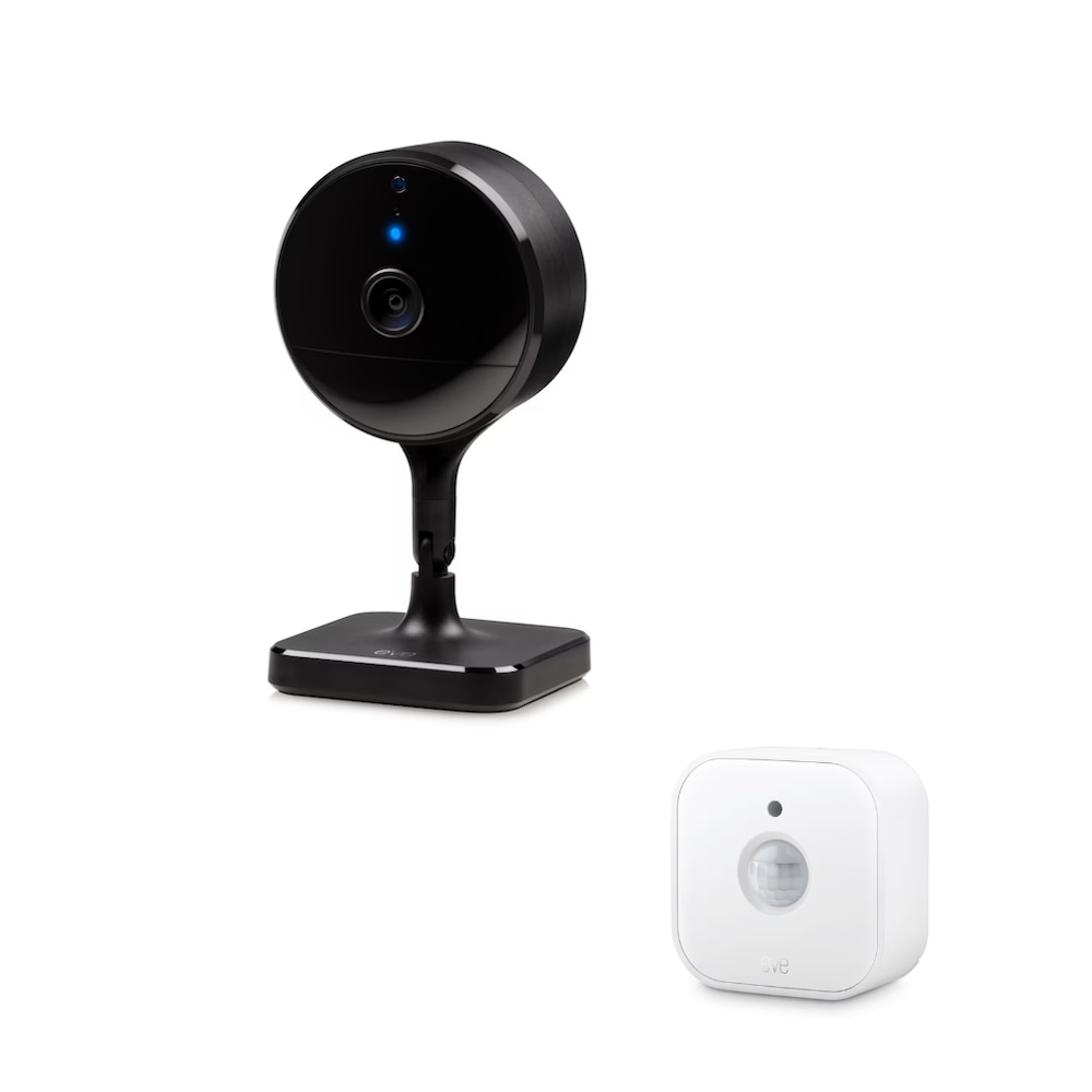 *Eve Cam Smarte Innenkamera mit Apple HomeKit Secure Video, 2er Pack