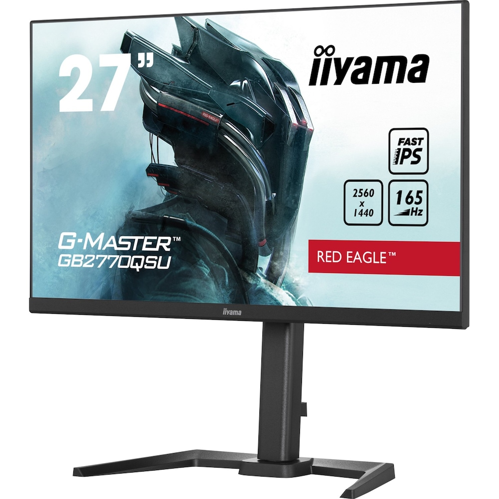 iiyama G-Master GB2770QSU-B5 68,6cm (27") WQHD IPS Monitor HDMI/DP 165Hz 0,5ms