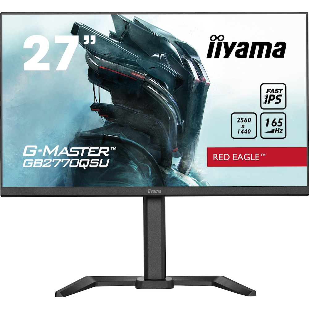 iiyama G-Master GB2770QSU-B5 68,6cm (27") WQHD IPS Monitor HDMI/DP 165Hz 0,5ms