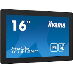 iiyama ProLite TF1615MC-B1 39,5cm (15,6&quot;) FHD IPS Touch-LED-Monitor HDMI/VGA/DP