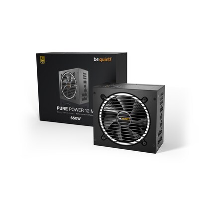 MODULAR ATX günstig Kaufen-be quiet! Pure Power 12 M 650 Watt Netzteil 80+ Gold ATX 3.0 PCIe5.0 modular. be quiet! Pure Power 12 M 650 Watt Netzteil 80+ Gold ATX 3.0 PCIe5.0 modular <![CDATA[• 650 Watt, Hervorragende Effizienz (bis zu 92,7%) • PCIe 5.0, ATX 3.0 • Silence-opti