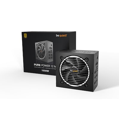 Netzteil/Steckernetzteil günstig Kaufen-be quiet! Pure Power 12 M 1000 Watt Netzteil 80+ Gold ATX 3.0 PCIe5.0 modular. be quiet! Pure Power 12 M 1000 Watt Netzteil 80+ Gold ATX 3.0 PCIe5.0 modular <![CDATA[• 1000 Watt, Hervorragende Effizienz (bis zu 93,1%) • PCIe 5.0, ATX 3.0 • Silence-o