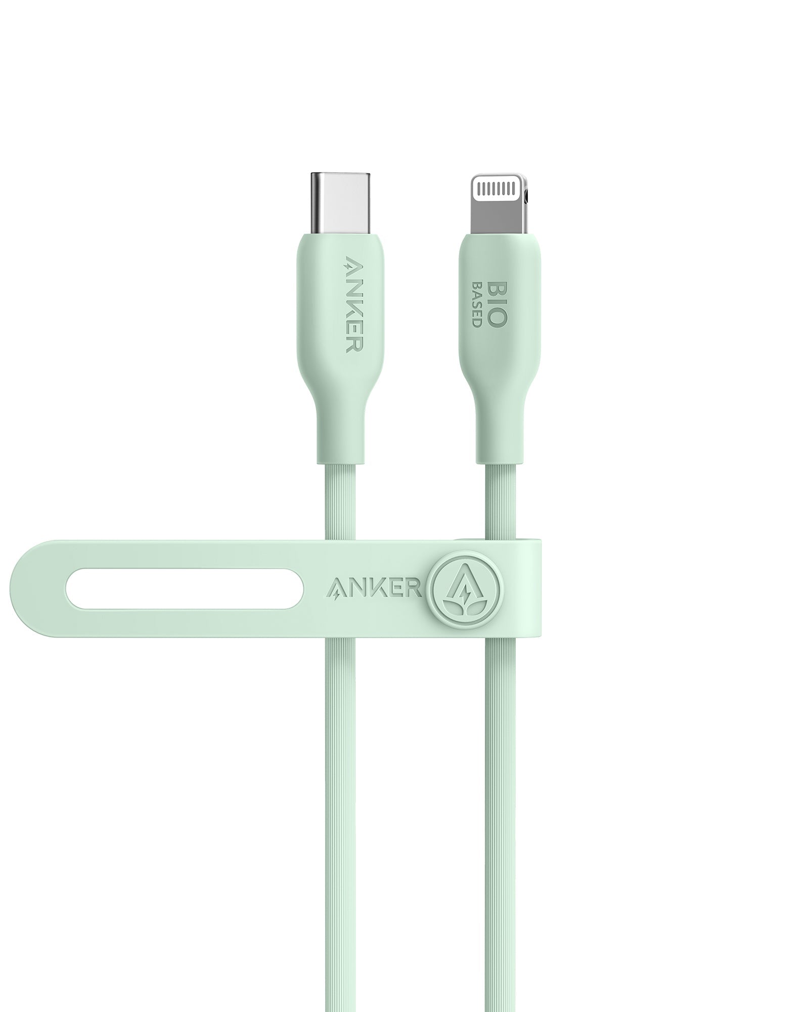 Anker 541 Eco-friendly Bio-TPU-Kabel USB-C zu Lightning 0,9m gr&uuml;n