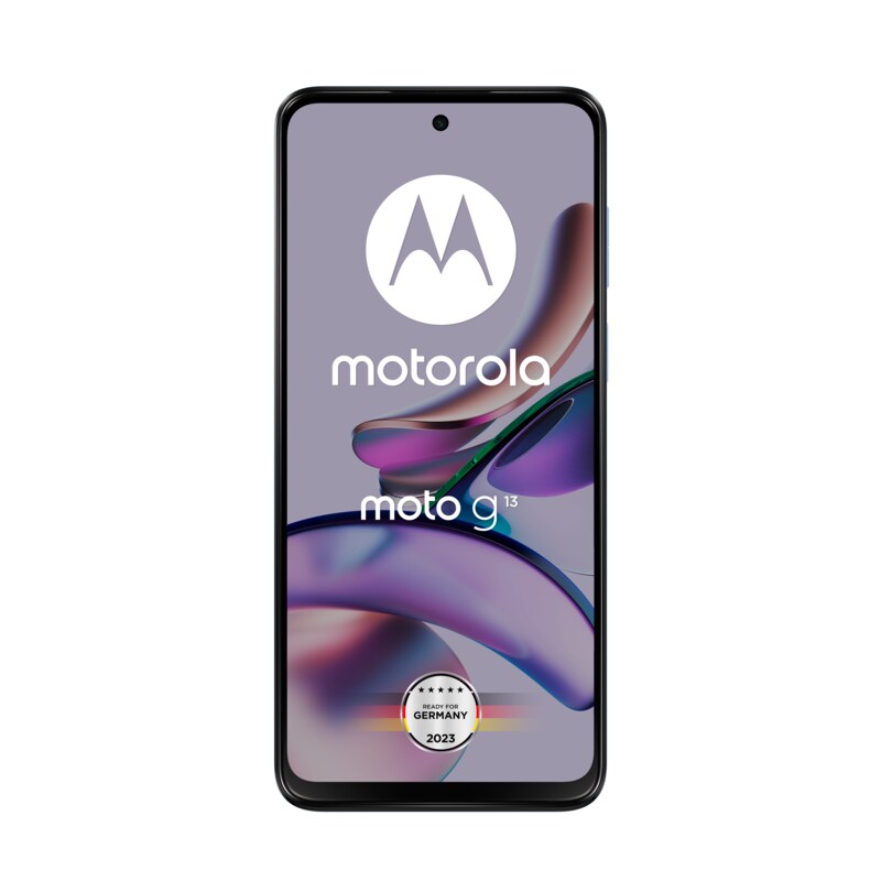 Motorola moto g13 4/128 GB Android 13 Smartphone hellblau