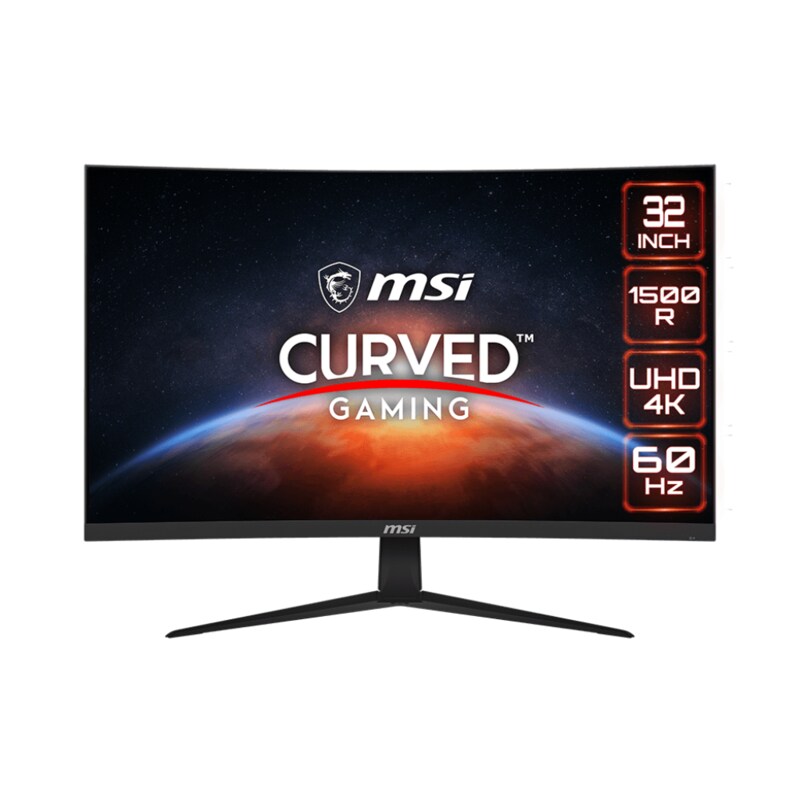MSI Optix G321CUVDE 80cm (31.5") 4K VA Gaming Monitor Curved 16:9 HDMI/DP 60Hz