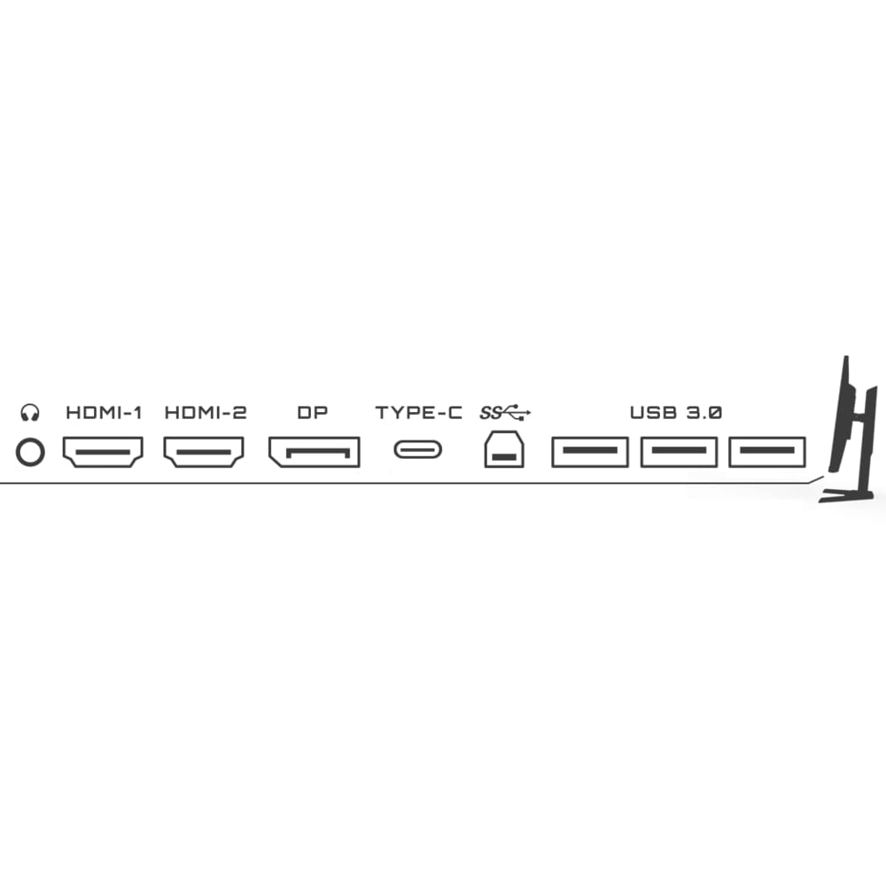 Gigabyte M28U 71cm (28") 4K UHD IPS Gaming-Monitor HDMI 2.1/DP/USB-C 1ms 144Hz