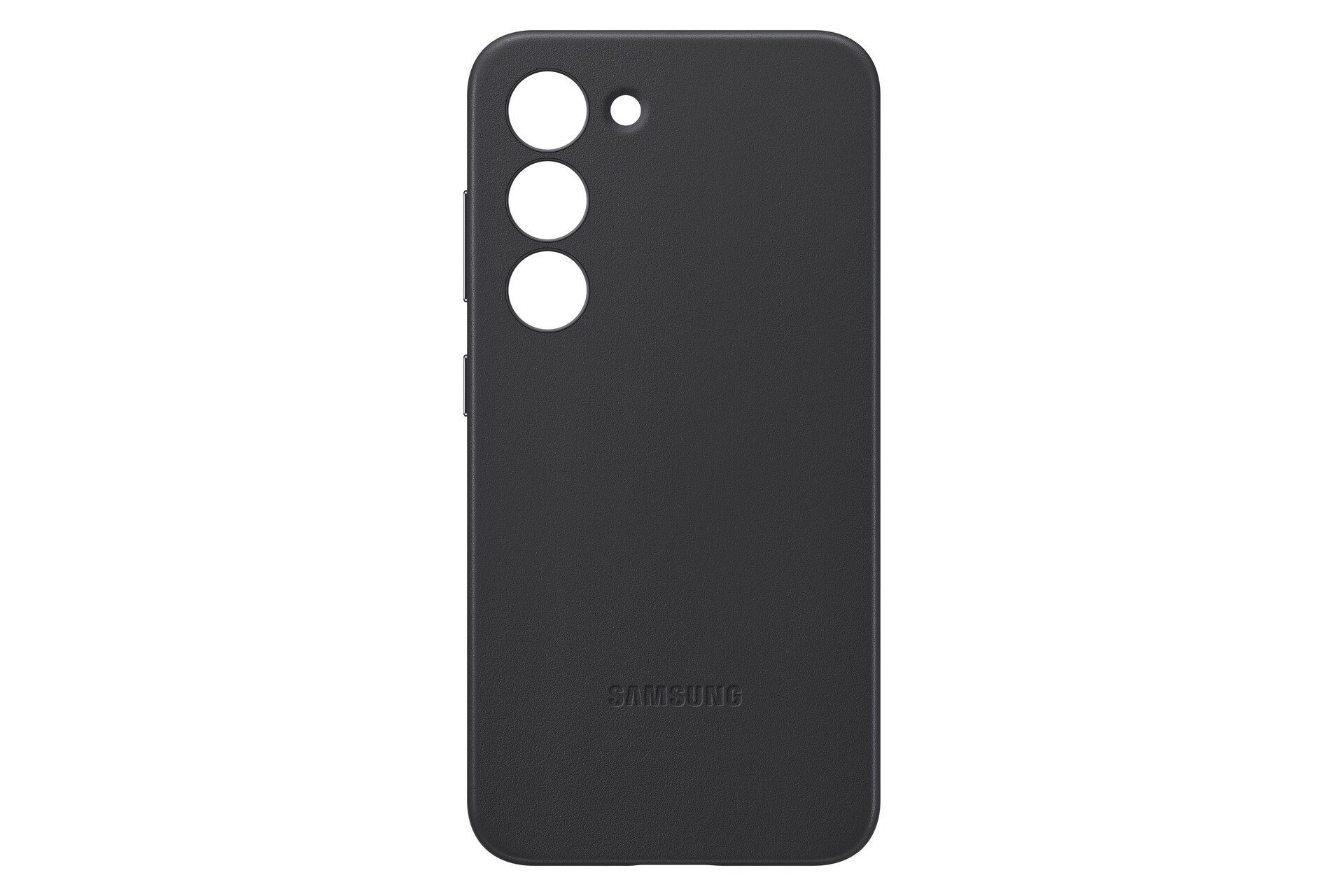 Samsung Leather Cover EF-VS911 f&uuml;r Galaxy S23 Schwarz